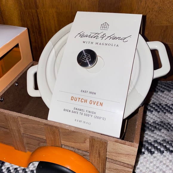 Hearth & Hand Other - Hearth & Hand Cast Iron Casserole Dish